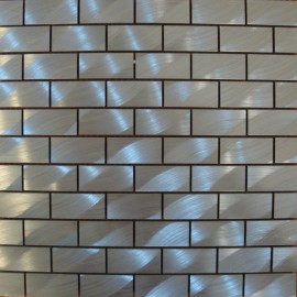 MOSAIQUES ALUMINIUM MASSIF  23/48/8 mm