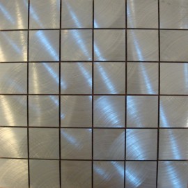 MOSAIQUES ALUMINIUM MASSIF  48/48/8 mm