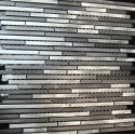 MOSAIQUES ALUMINIUM MASSIF MIX GREY RANDOM