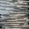MOSAIQUES ALUMINIUM MASSIF MIX GREY RANDOM